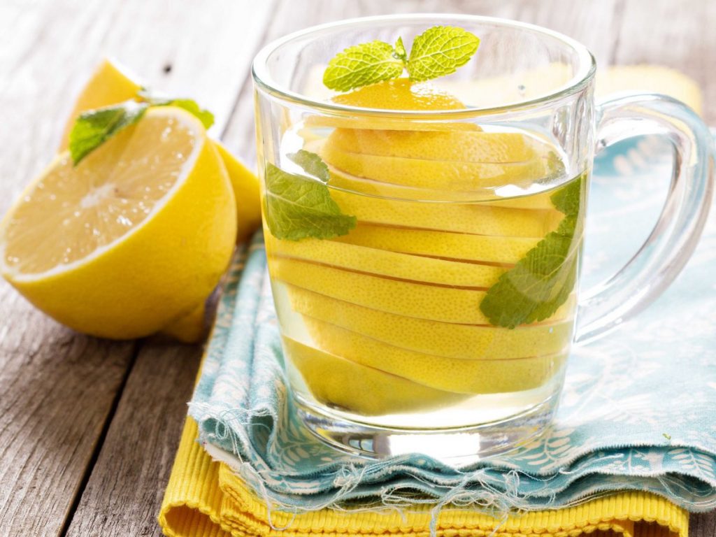 Drinking lemon water is good for you since it has potassium and Vitamin C