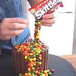 skittles cake