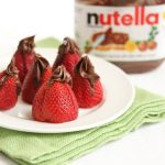 Nutella Stuffed Strawberries