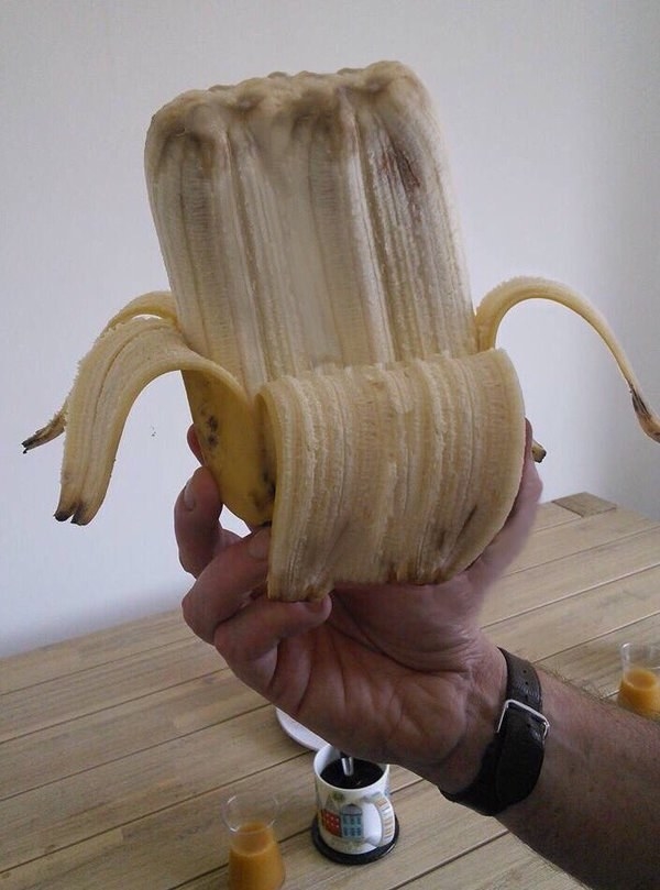 And…Lord help us…six bananas in one
